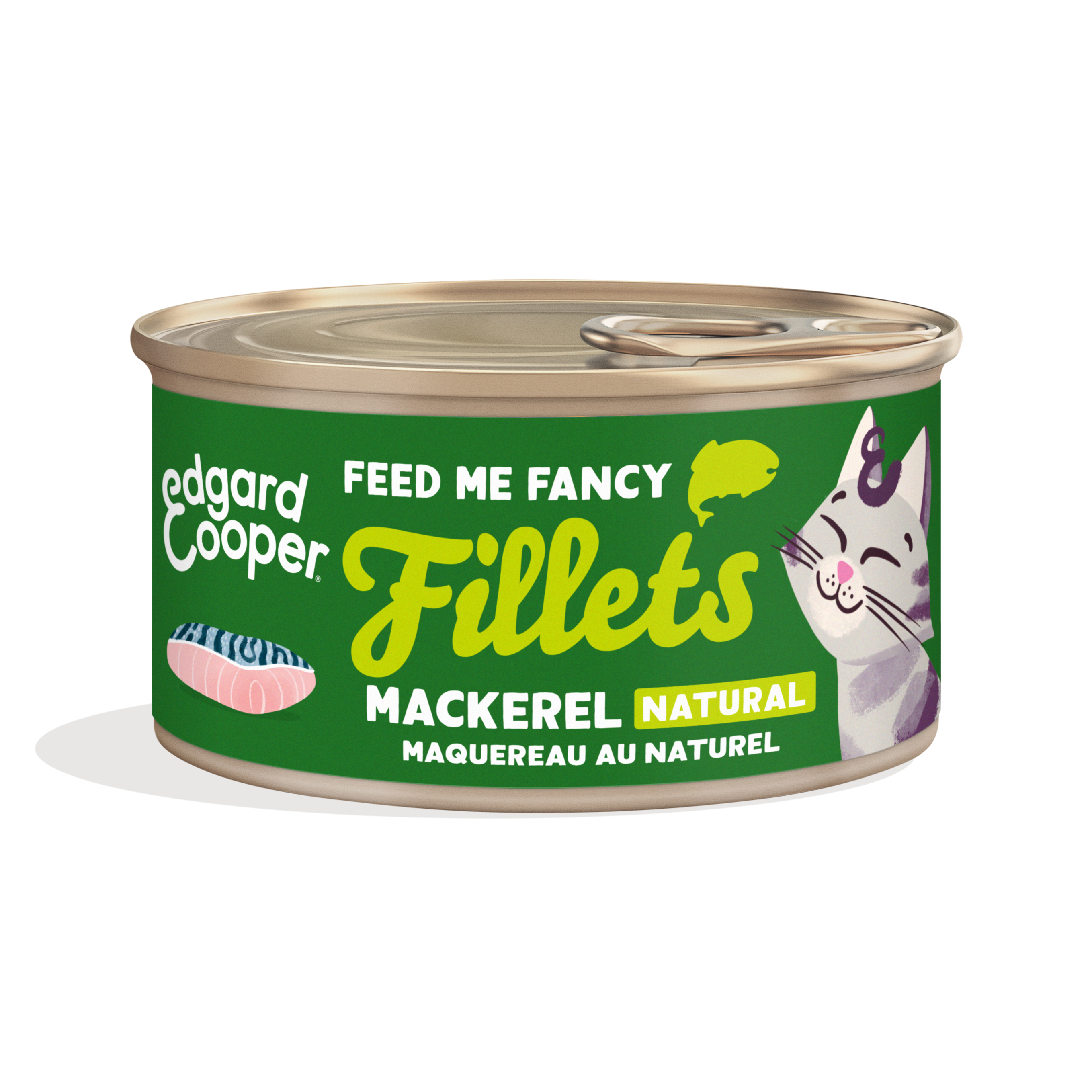 Edgard & Cooper Kattenvoeding Fillets 70 g met Makreel