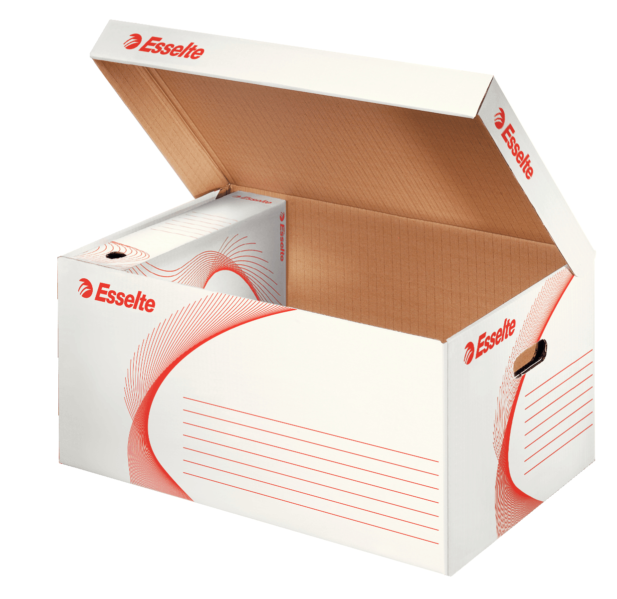 Esselte Containerdoos/Opbergdoos 275x560x350 mm - met Deksel