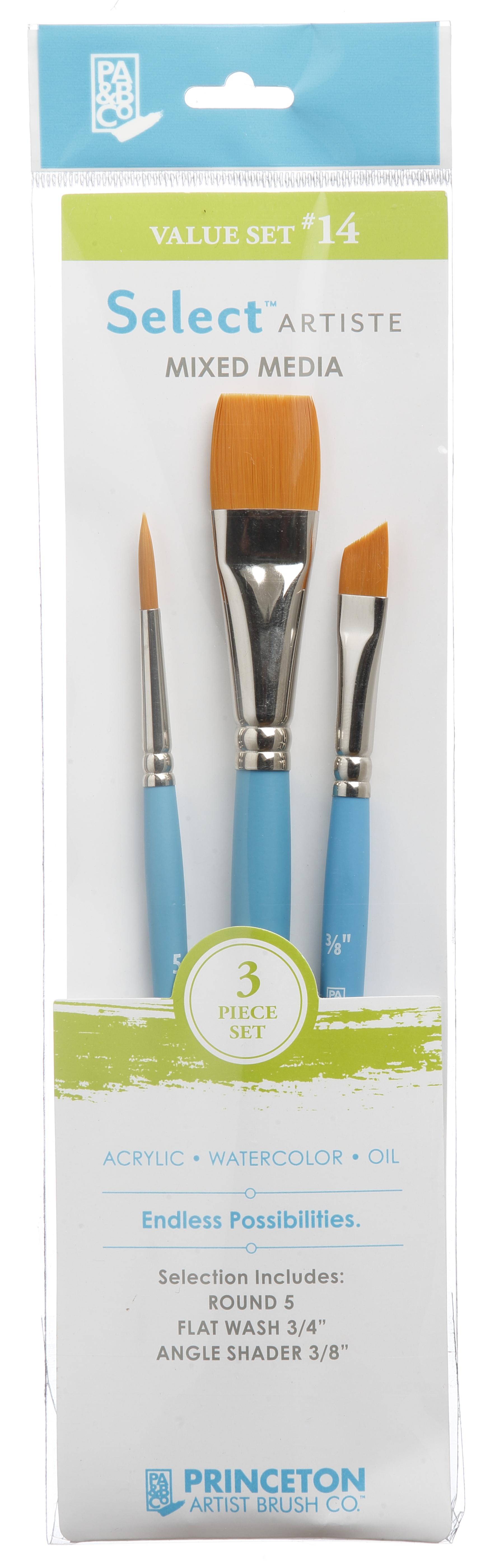Princeton Penselen Select Value Set 14 3 stuks