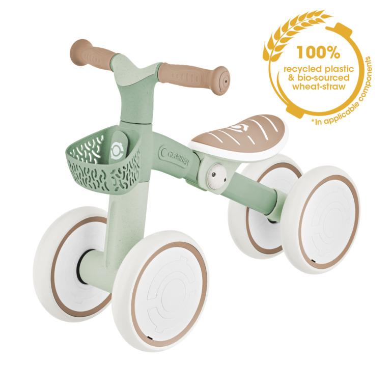 Globber Bike Sage Groen, loopfietje