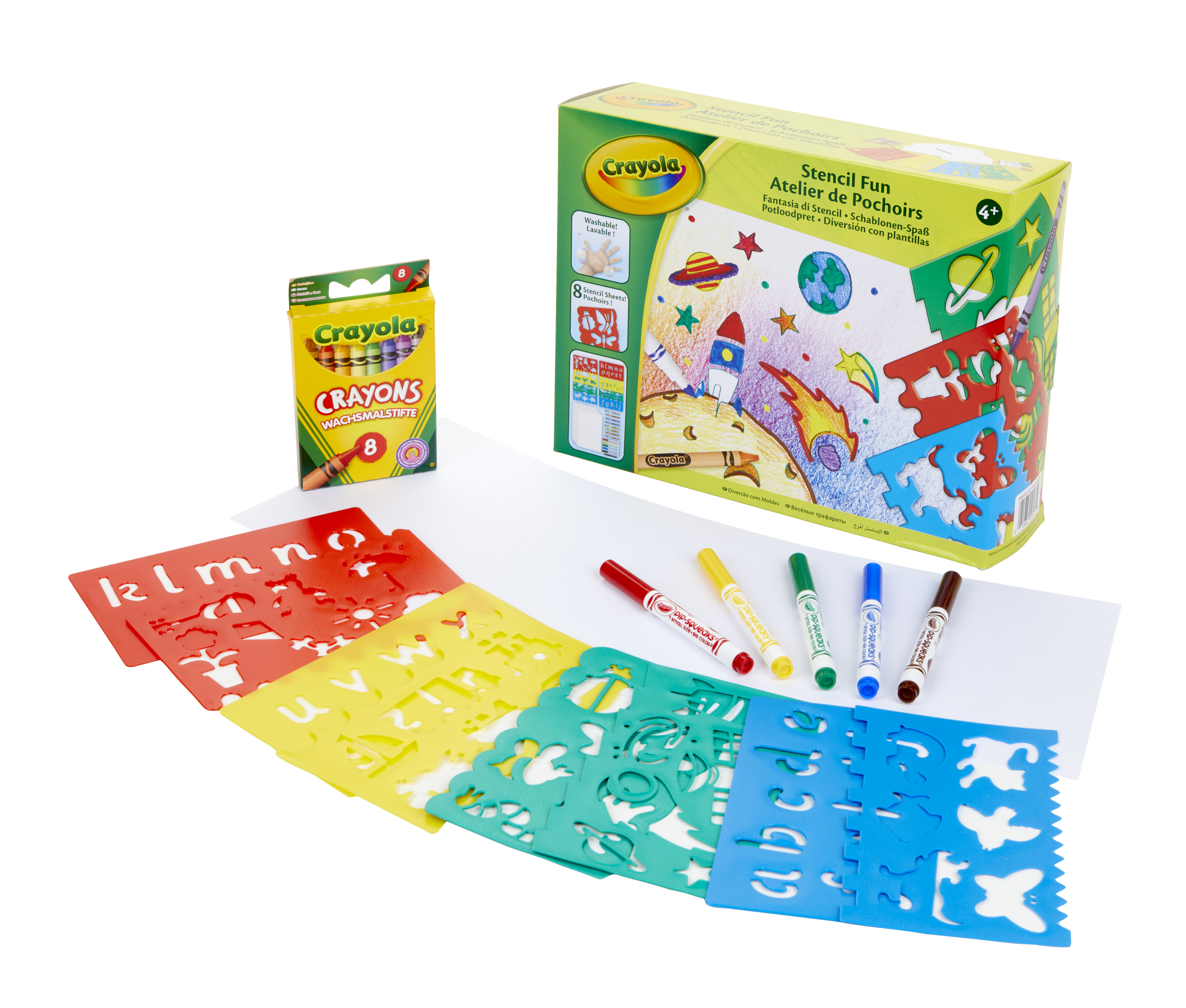 Crayola Knutselset Sjablonen Varia Creative Toys