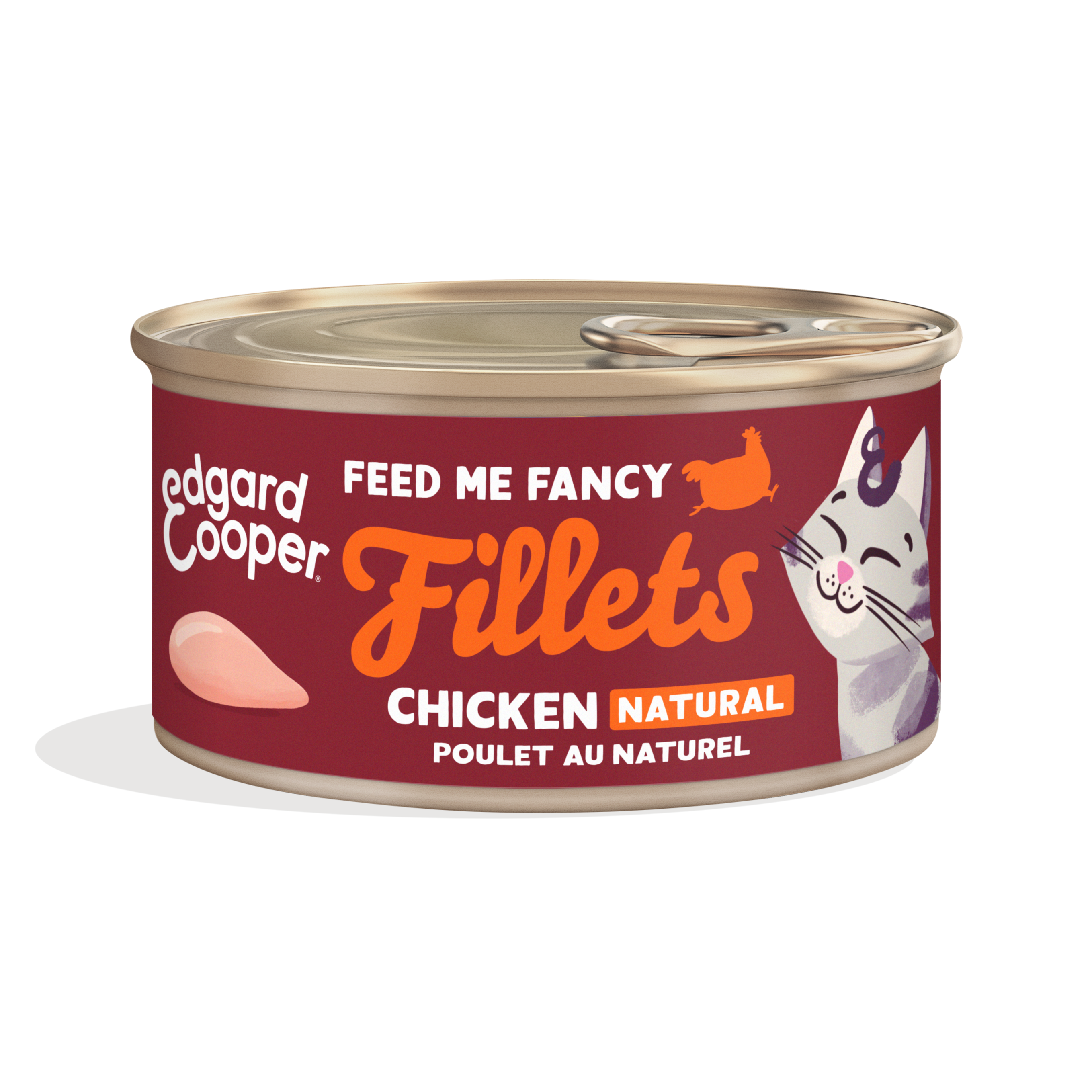 Edgard & Cooper Kattenvoeding Fillets 70 g met Kip