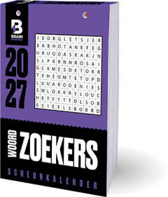 Scheurkalender 2027 - Woordzoekers