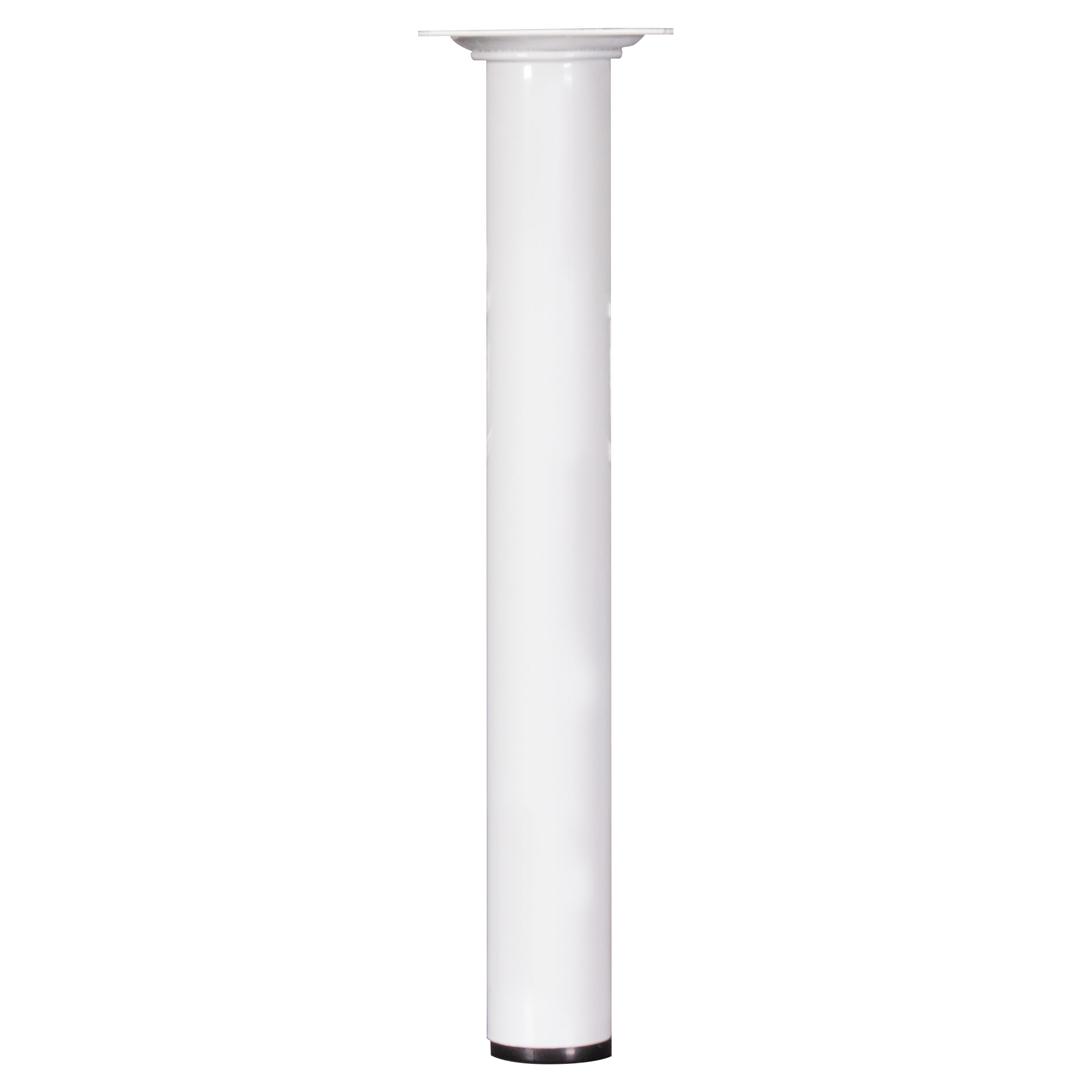 4223/1 Ronde Voet 25cm Wit
