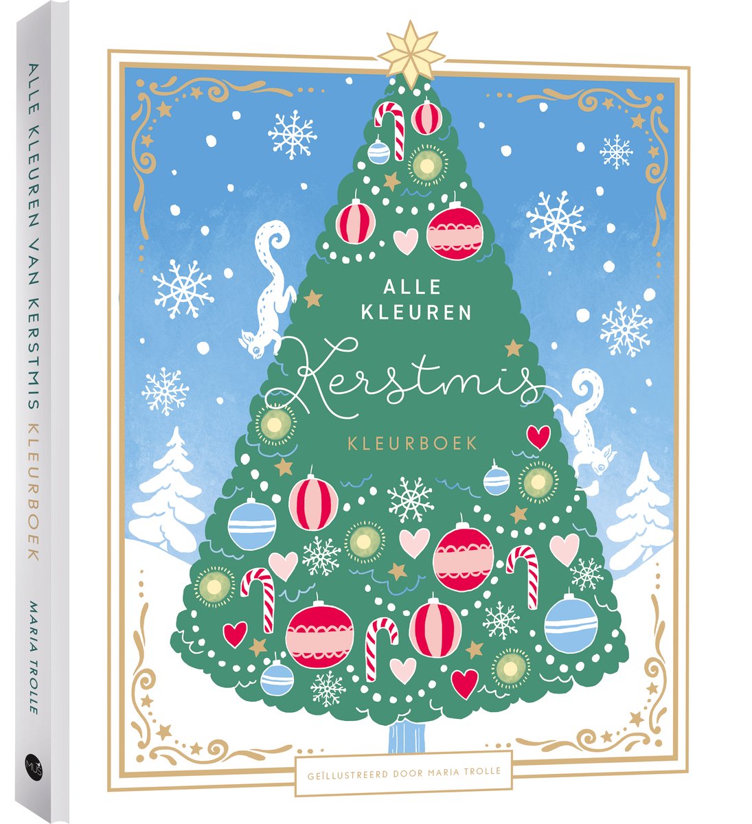 Alle Kleuren van Kerstmis Kleurboek - Maria Trolle