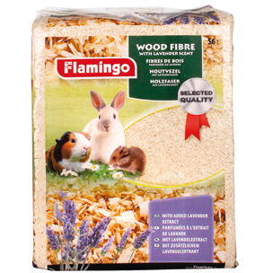Flamingo Houtvezel met Lavendel 4 kg