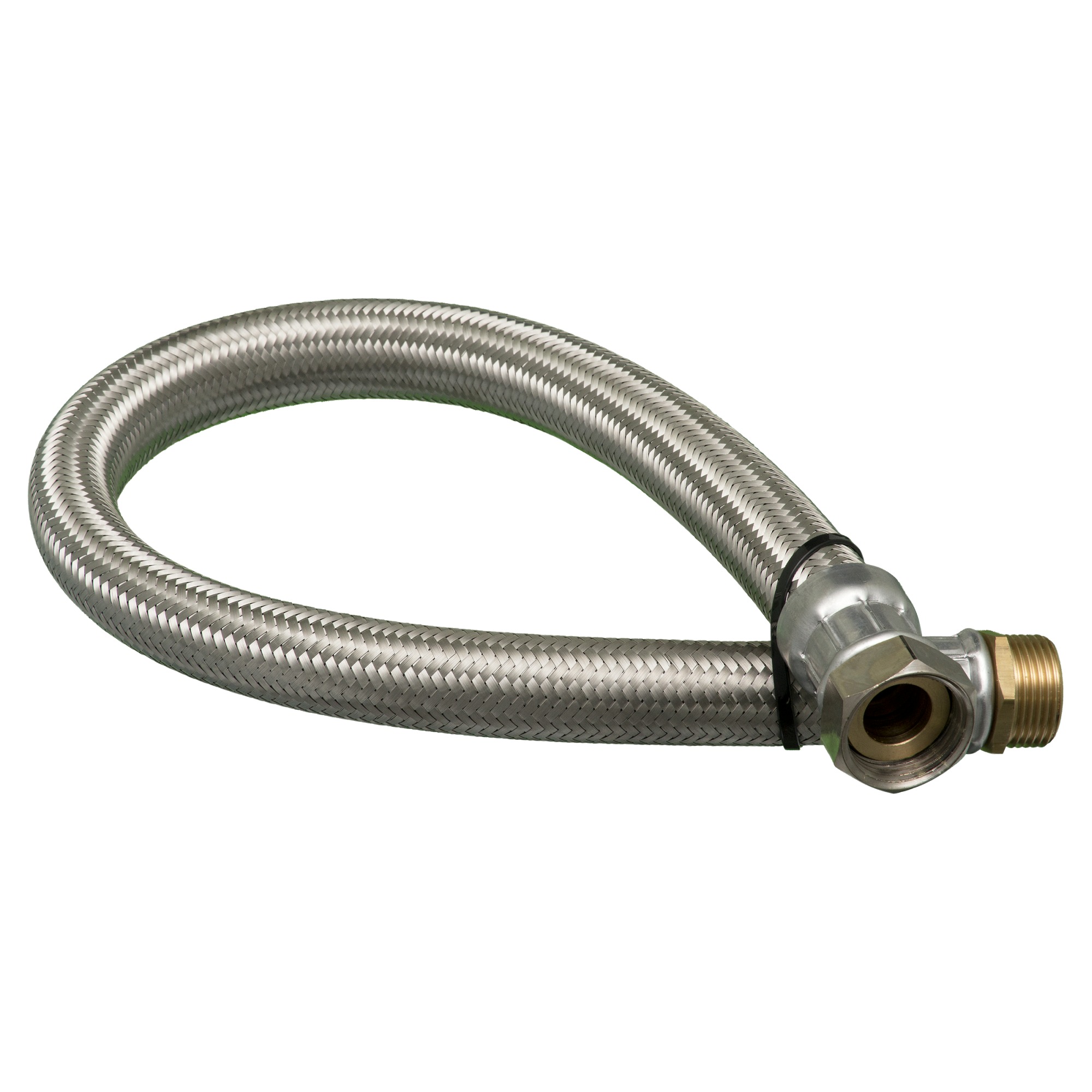 Flexibel 4/4" 800 mm M/F Rubber/Inox