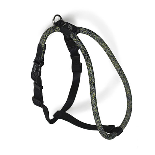 High5Dogs Tuigje Zwart 13mmx51-61cm