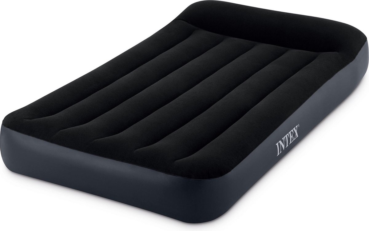 Intex Twin Pillow Rest Classic Luchtbed met ingebouwde pomp - 191x99x25cm