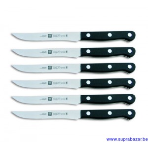 Zwilling J.A. Steakmessen Gourmet Twin set 6 stuks