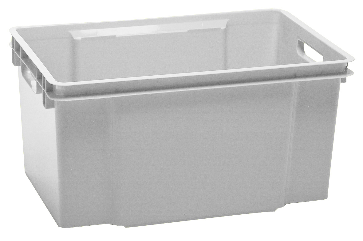 Keter Opbergbox Crownest Granietgrijs 50l - 59x38.5x30 cm