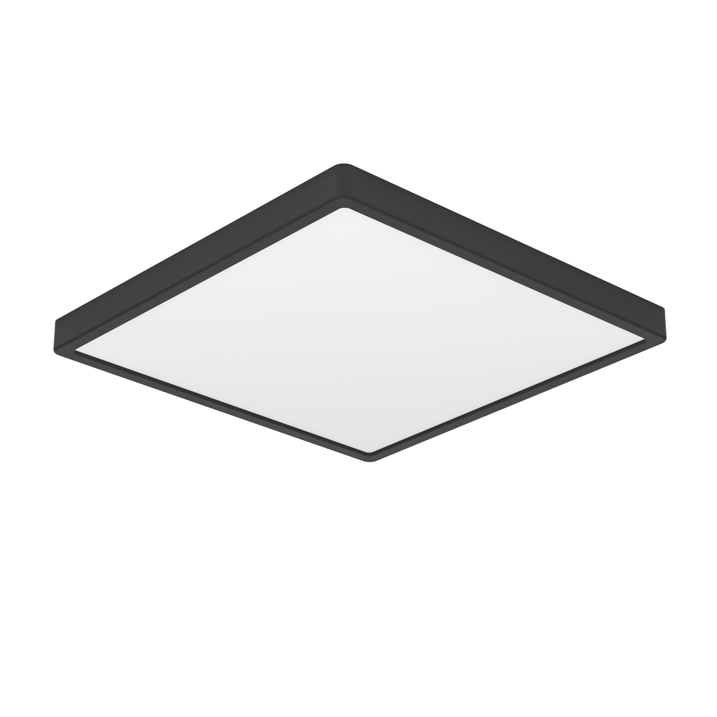 Eglo Fueva 6 Plafondlamp Vierkant Zwart 390 mm 17.5W 28000lm 2700/4000/6500K