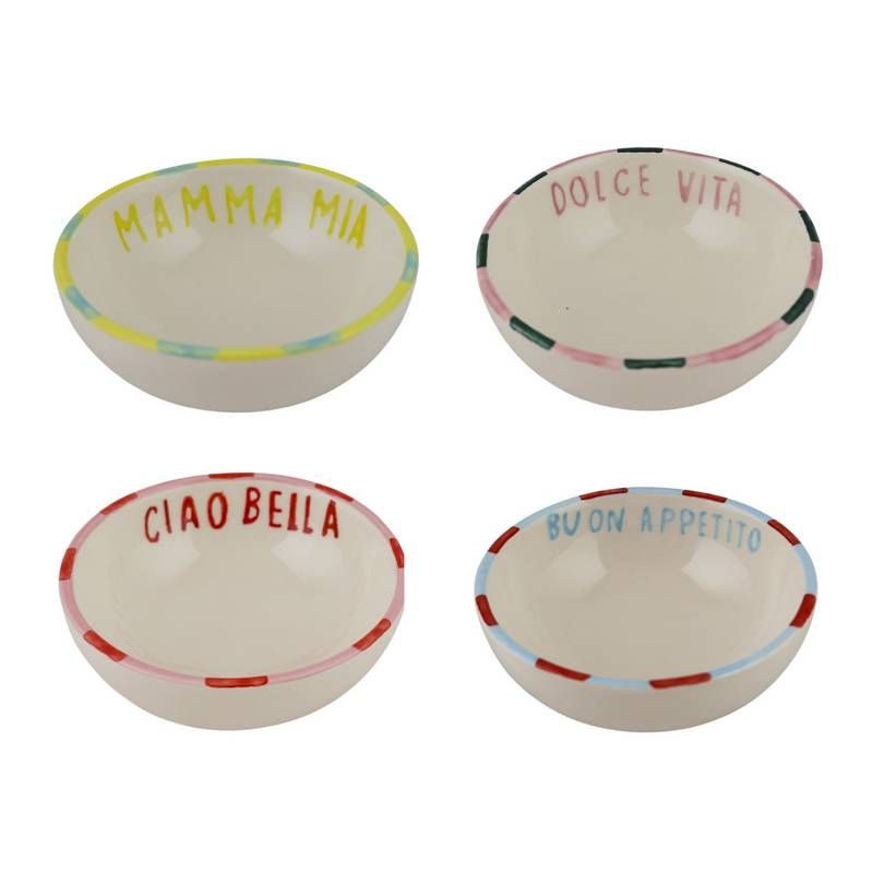 Atelier Pistache Bowl Dolce Far Niente 10x4 cm - Keramiek - assorti - prijs per stuk