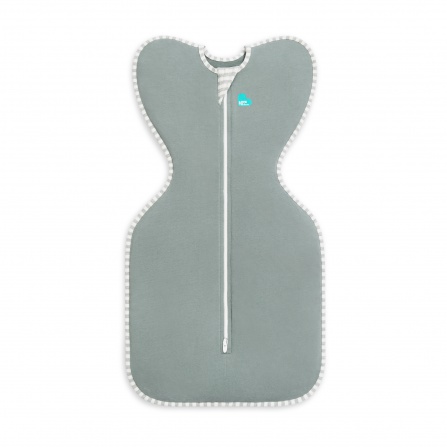 Love to Dream Inbakerslaapzak Swaddle UP Deep Olive Fase 1 medium - 6-8.5 kg - Tog 1.0