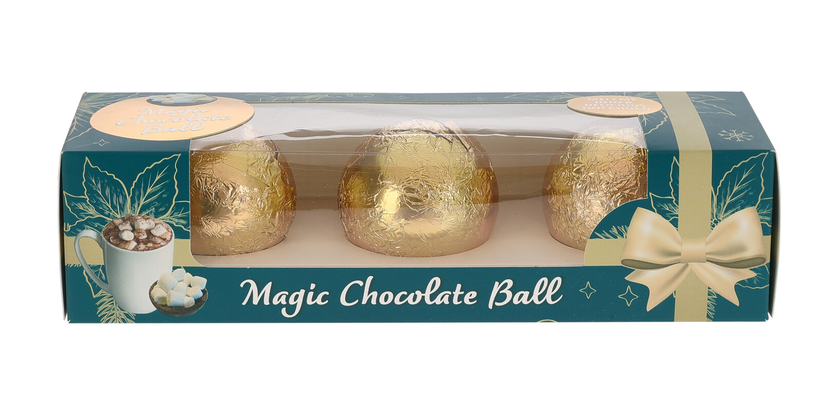 Magic Dark Chocolate Bombs Gevuld met Marshmallows 120g