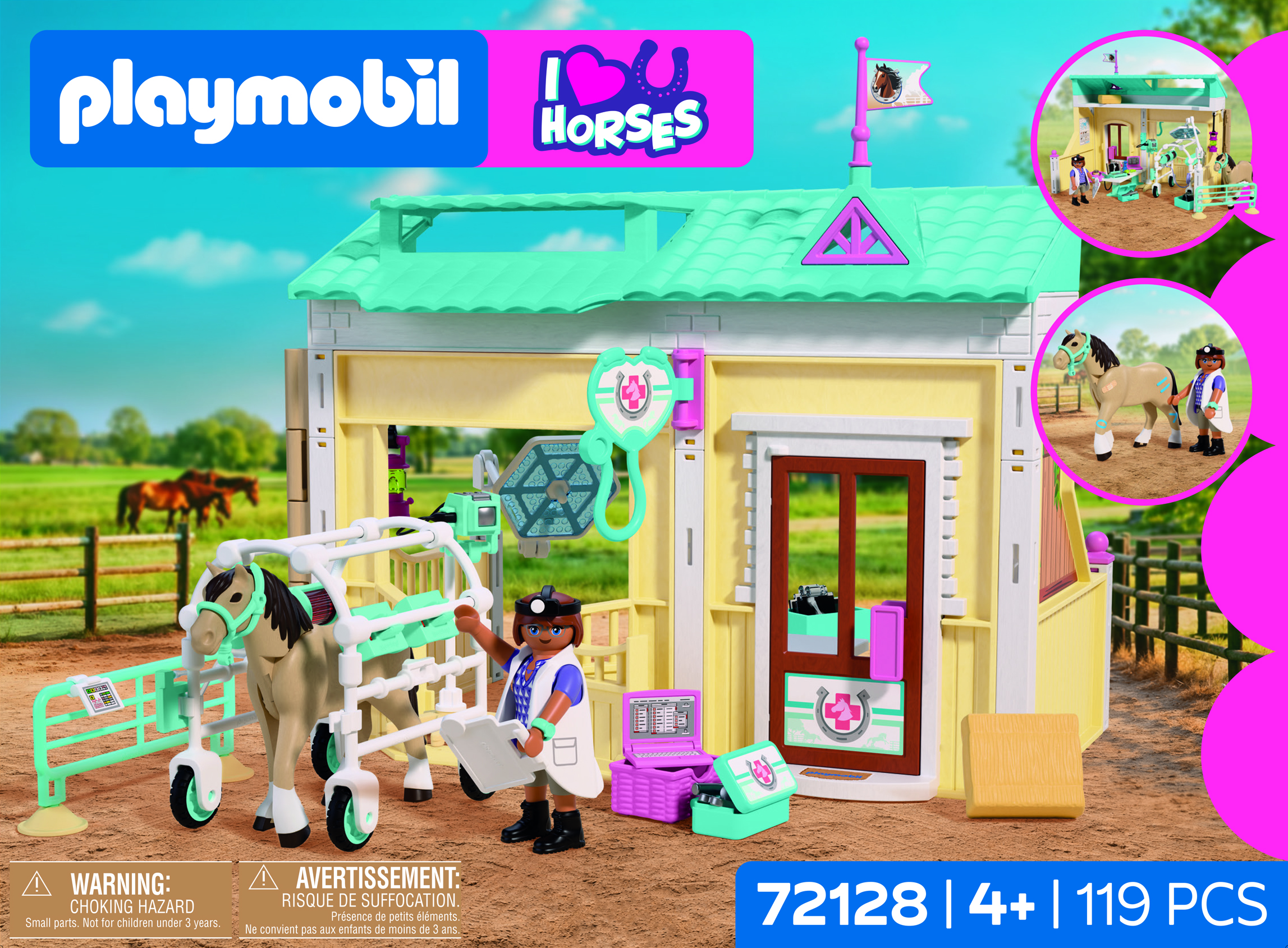 Playmobil Horses 72128 Dierenartsenpraktijk