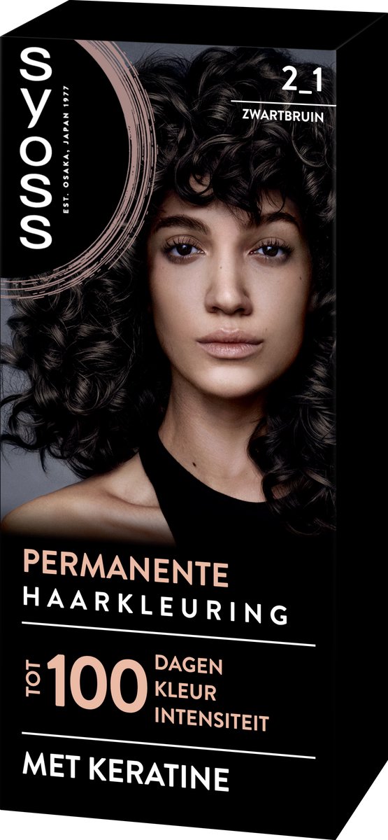 Syoss Haarkleuring 2-1 Zwartbruin 115 ml