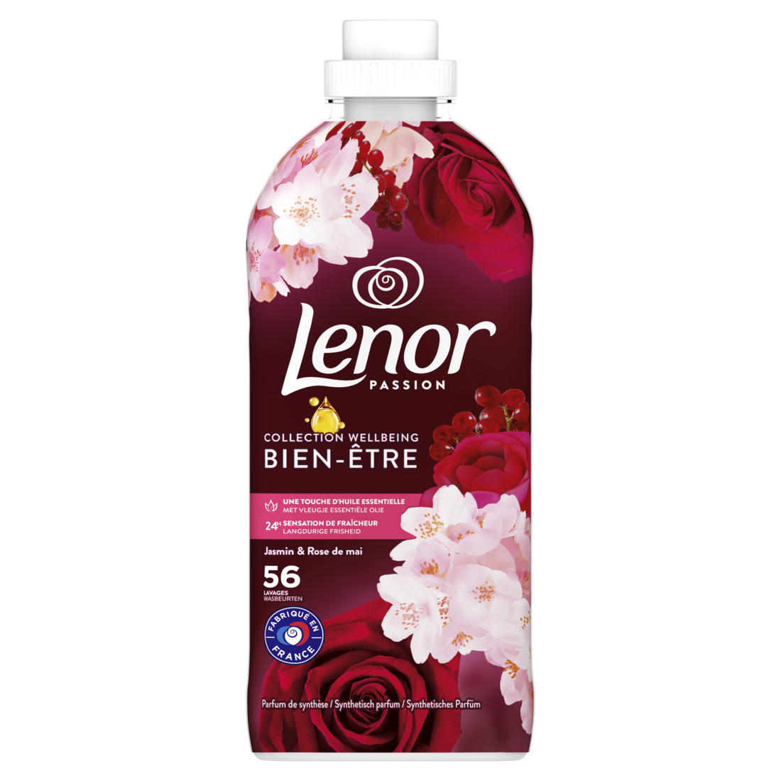 Lenor Wasverzachter Jasmijn&Rose 1.176 l - 56 Scoops
