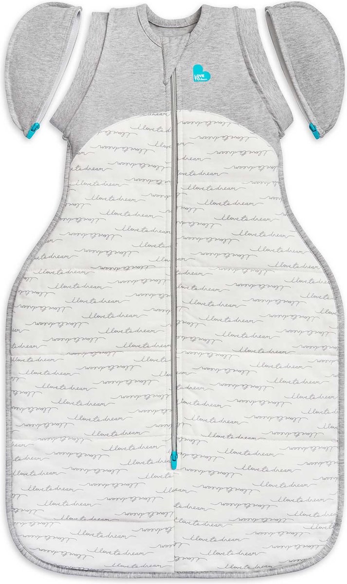 Love to Dream Inbakerslaapzak Transition Bag 2.5 Warm White Fase 2 medium 6-8.5 kg