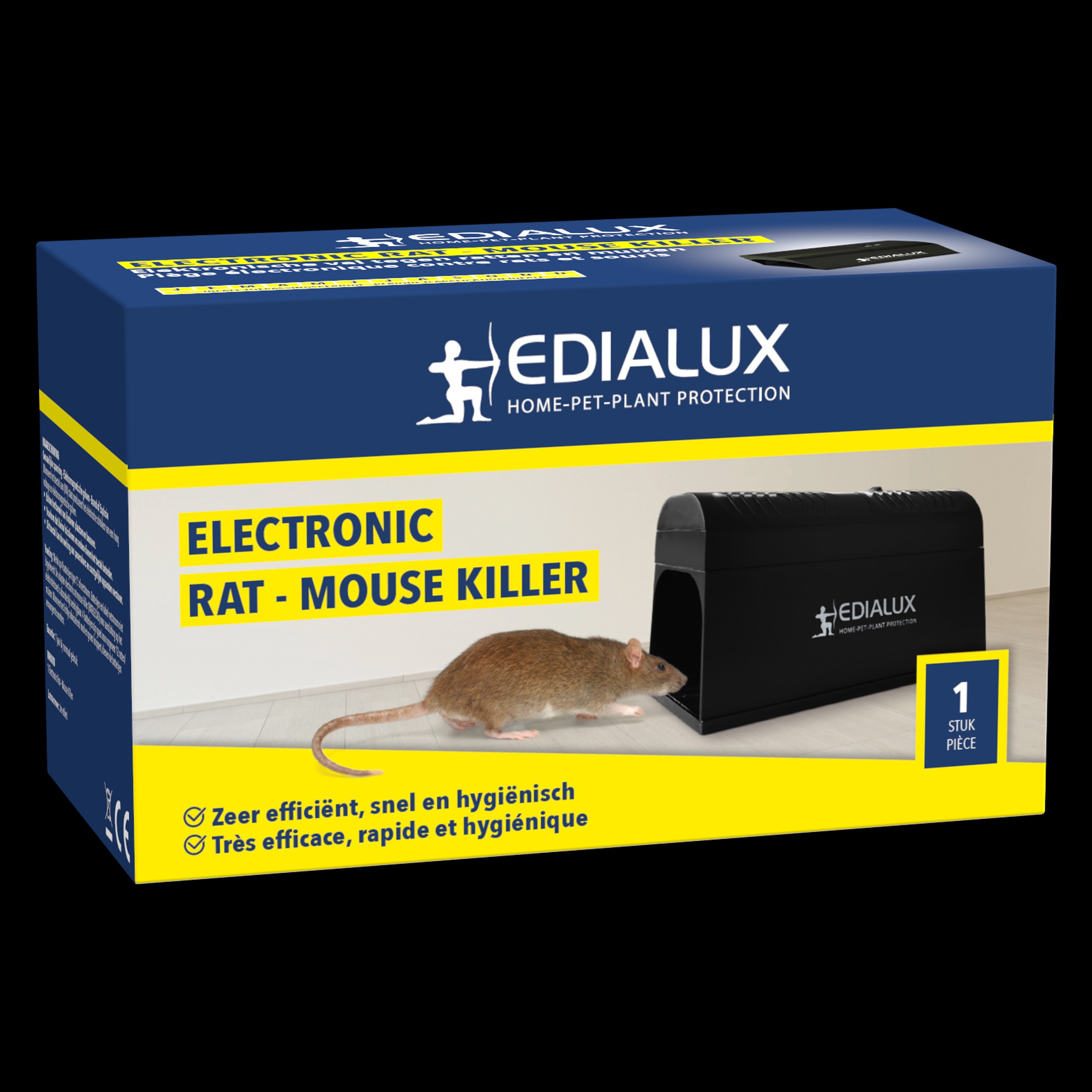 Edialux Elektrische Rattenval/Muizenval