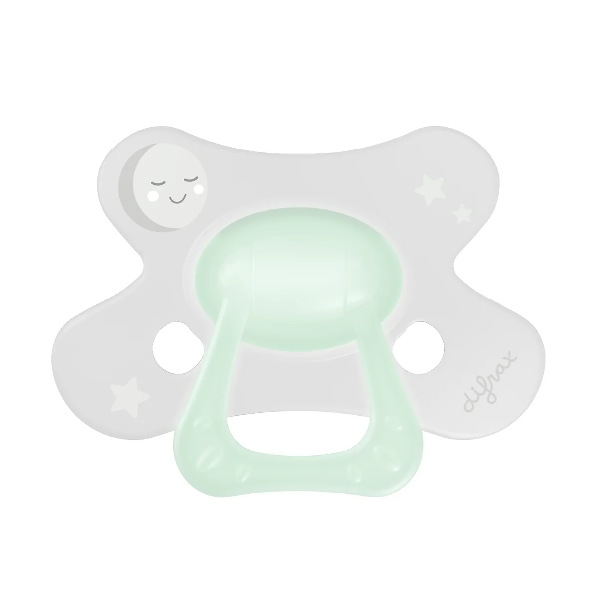 Difrax Fopspeen Dental Glow In The Dark 0-6 maand