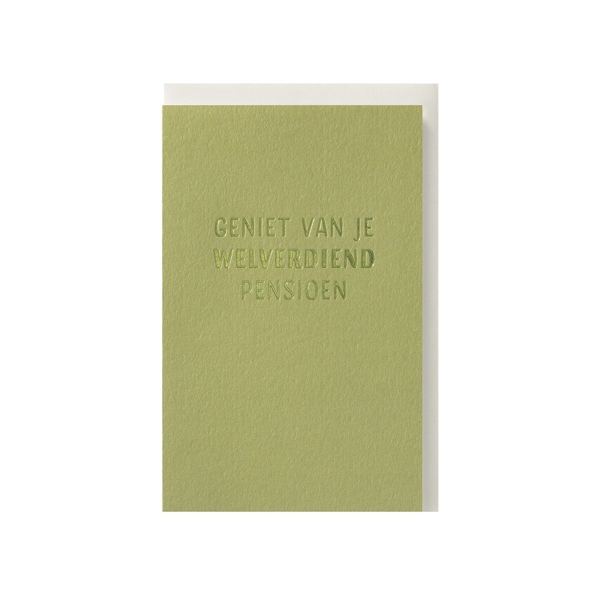 Wenskaart Shades - Geniet van je welverdiend pensioen