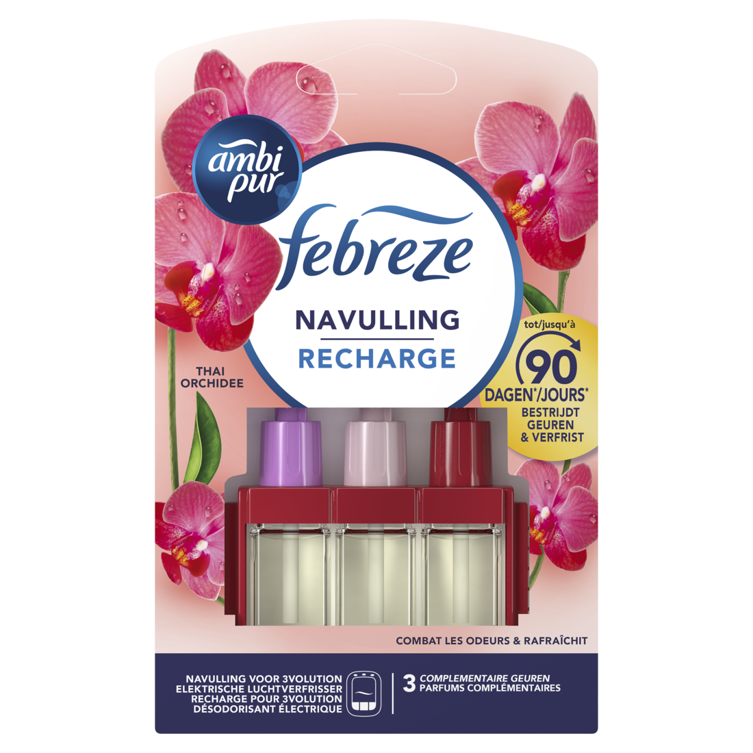Ambi Pur Febreze Luchtverfrisser 3volution Refill Thai Orchidee 20 ml