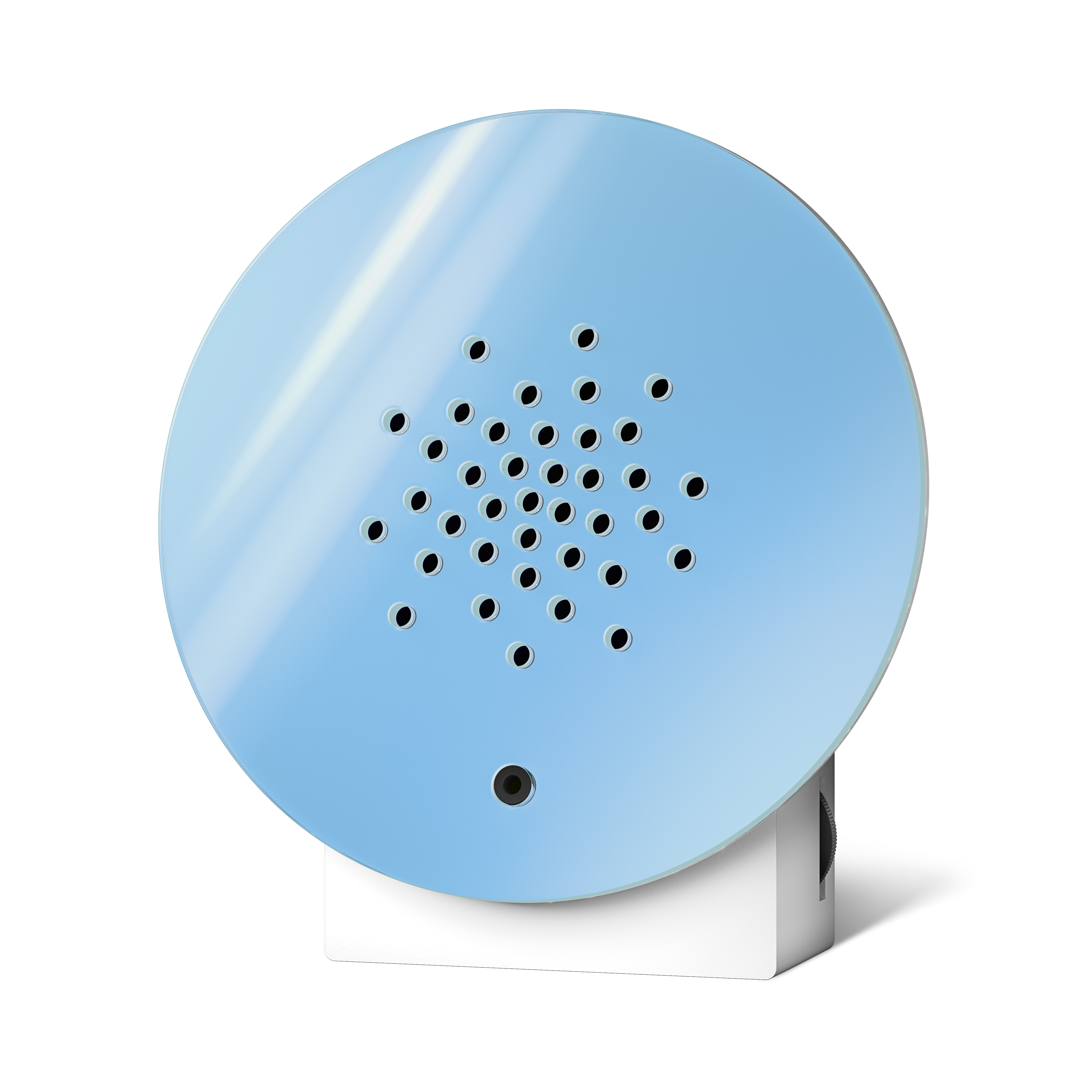 Relaxound Oceanbox Sky - Box met Zeegeluiden 100 sec. - 10.8x5x11.5 cm - met Bewegingssensor - Oplaadbaar via micro-USB (incl.) - Wit/Blauw