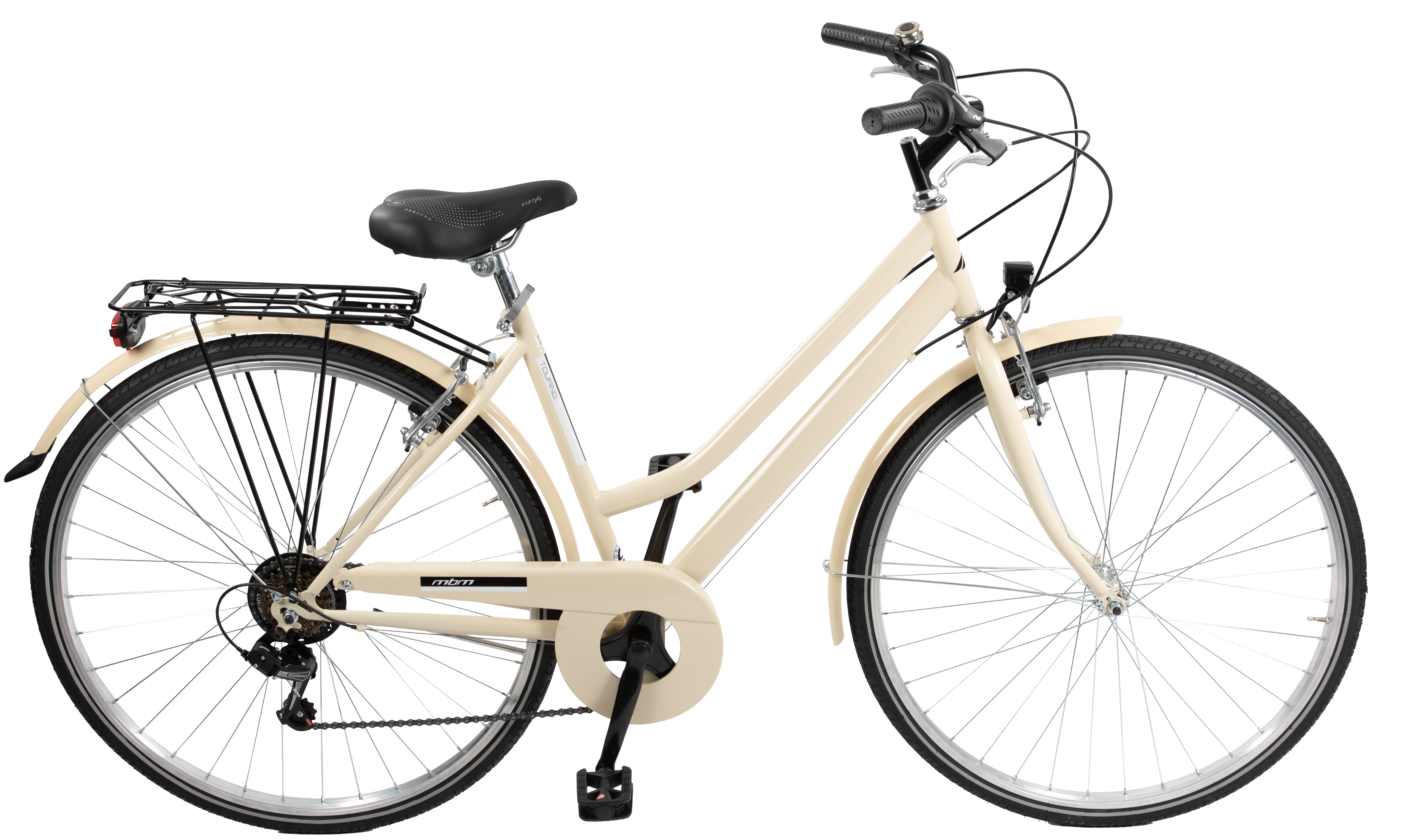 MBM Touring Damesfiets 28" Creme 6 Versnellingen Shimano