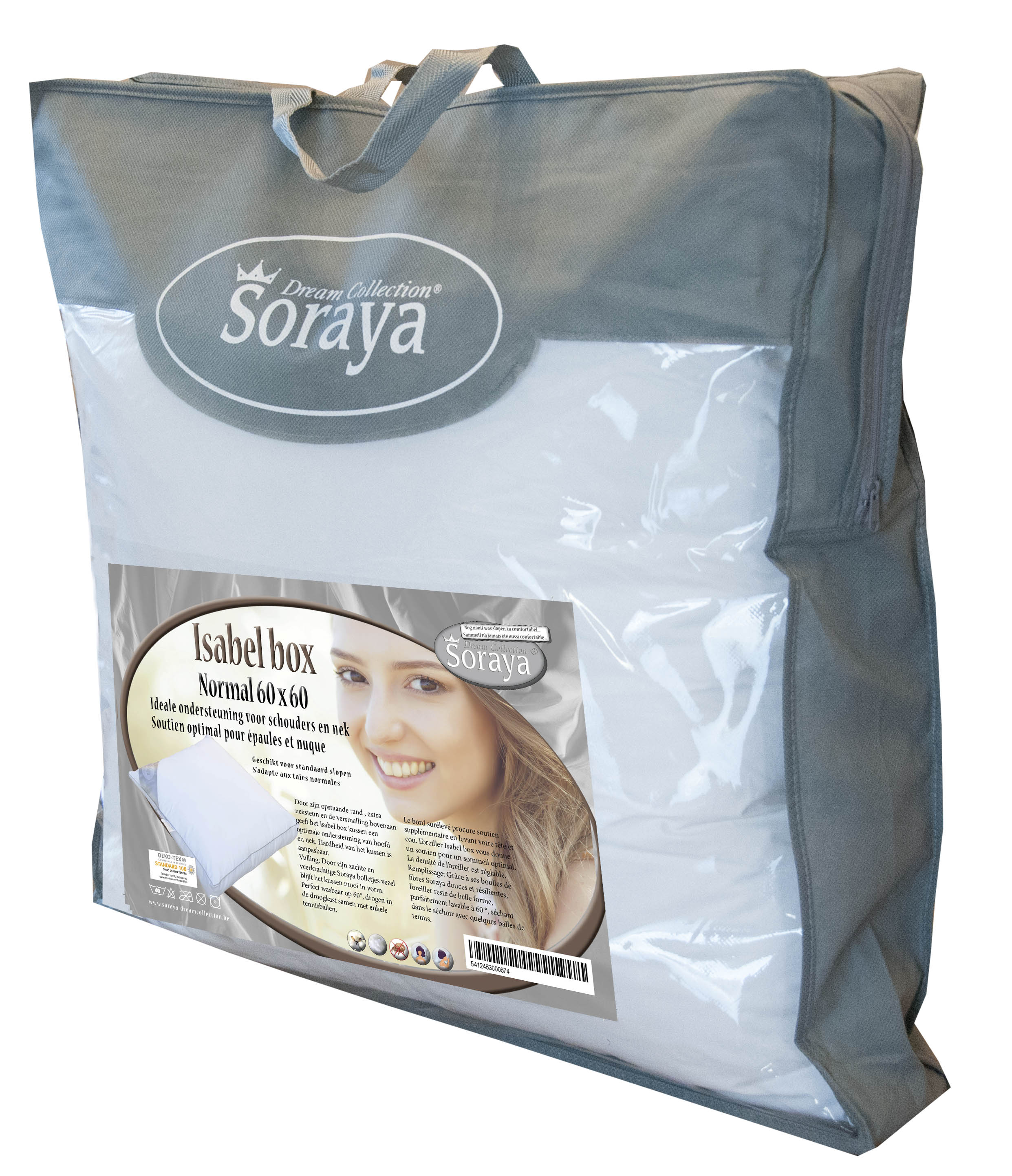 Kussen Isabel Box Normal 60x60 cm