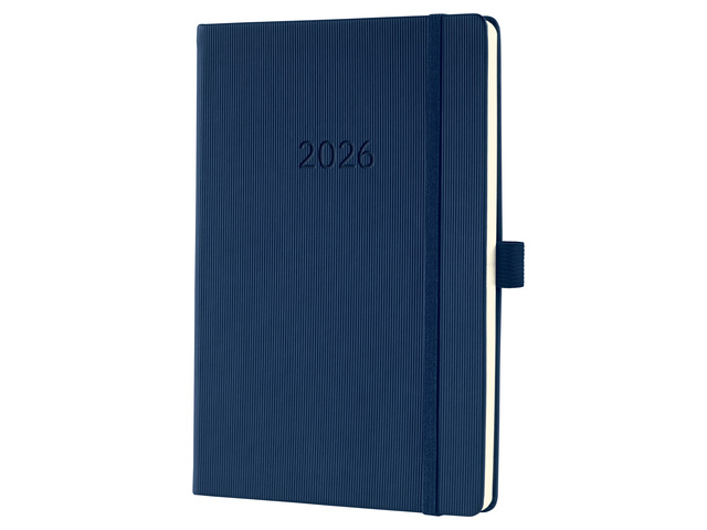 Sigel Agenda 2026 Conceptum A5 1week/2pag Midnight Blue Elastiek