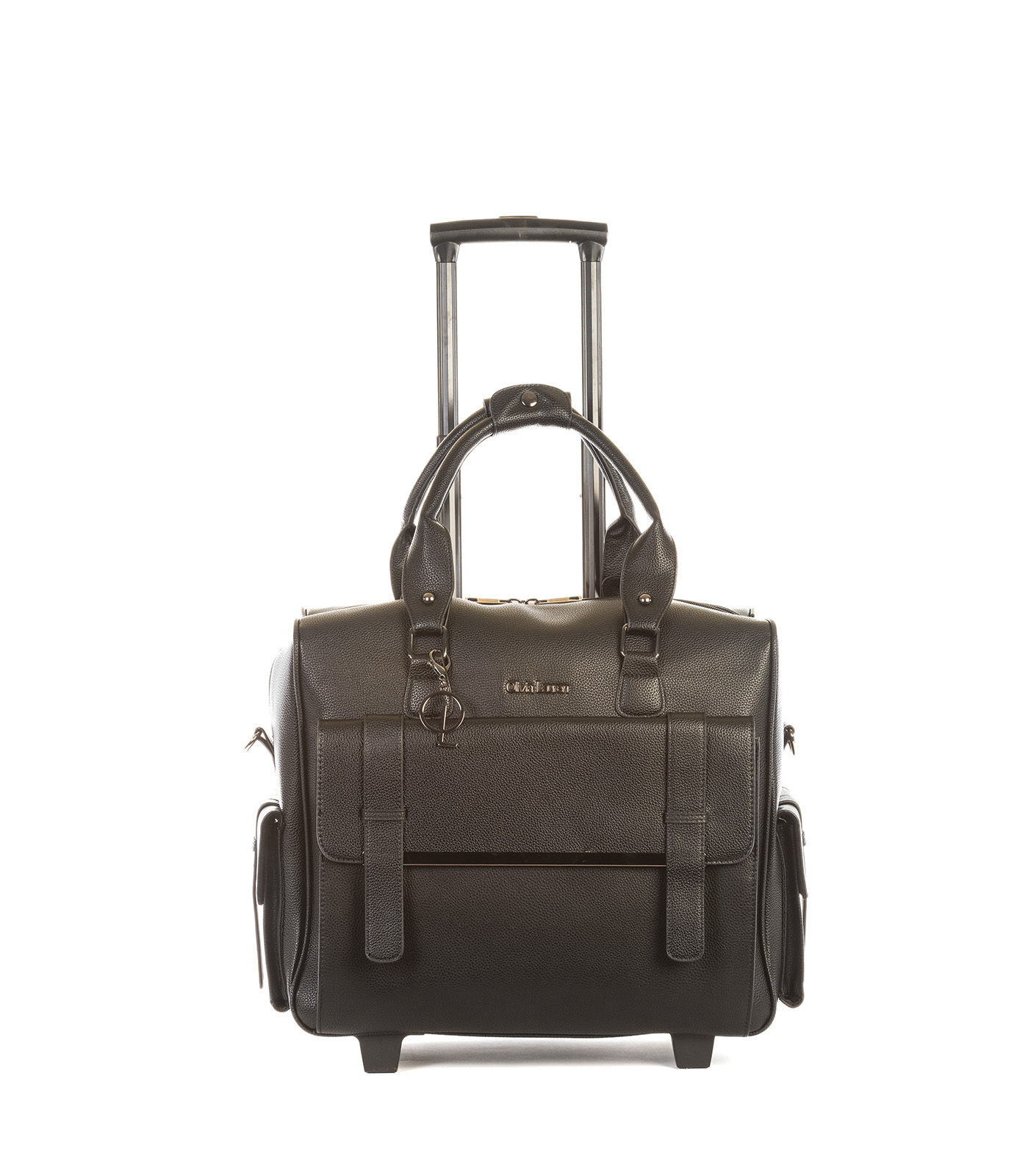 Olivia Lauren Electra Business Trolley 17" Zwart 43x18x40 cm