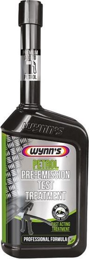 Wynn's Pre-emission Test Benzine 500ml behandeling voor lagere uitstoot