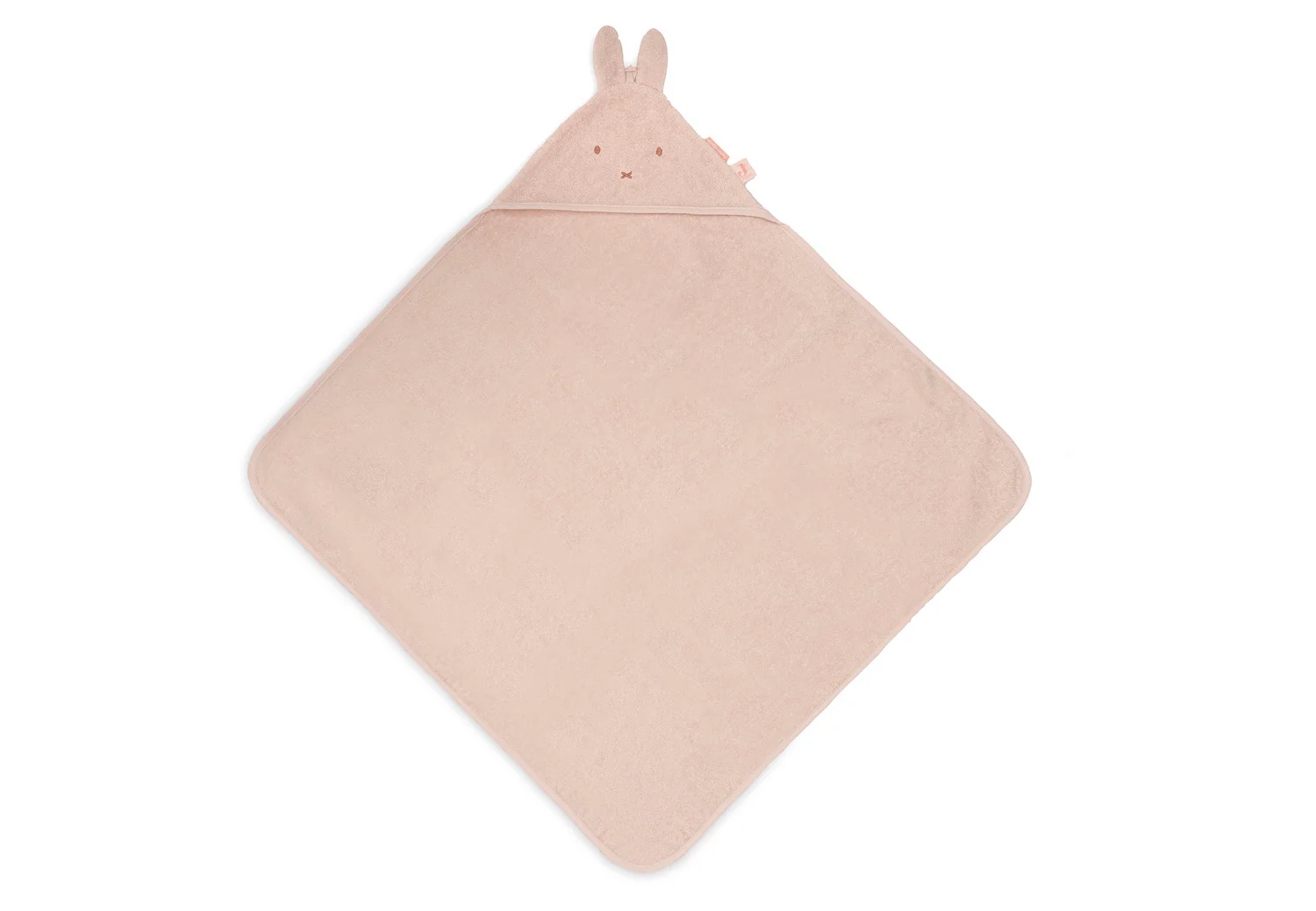 Jollein Badcape Badstof Miffy Silk Rose 75x75 cm