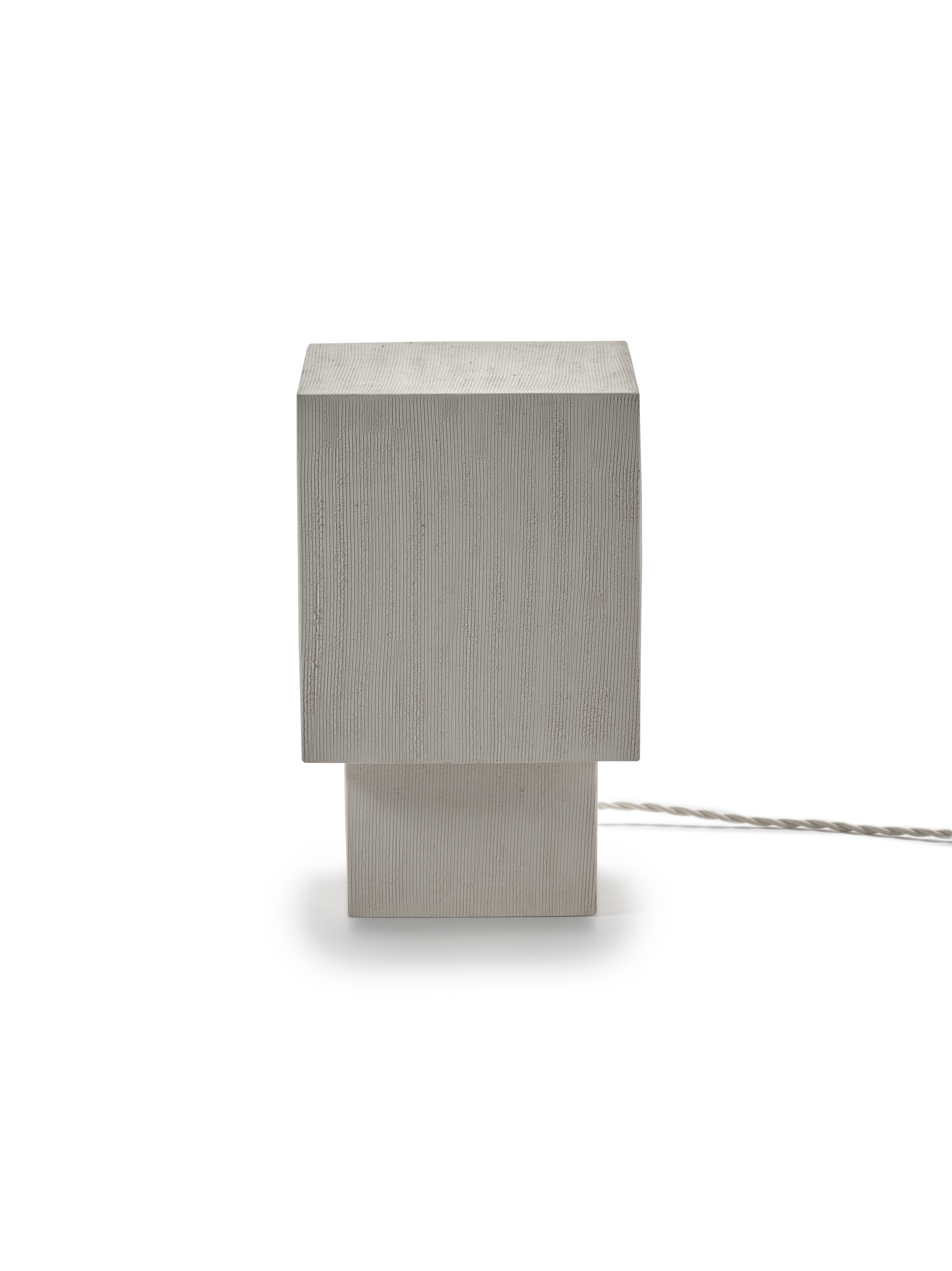 Serax Tafellamp Illumani 01 White 18x30 cm - by Claire Horsten