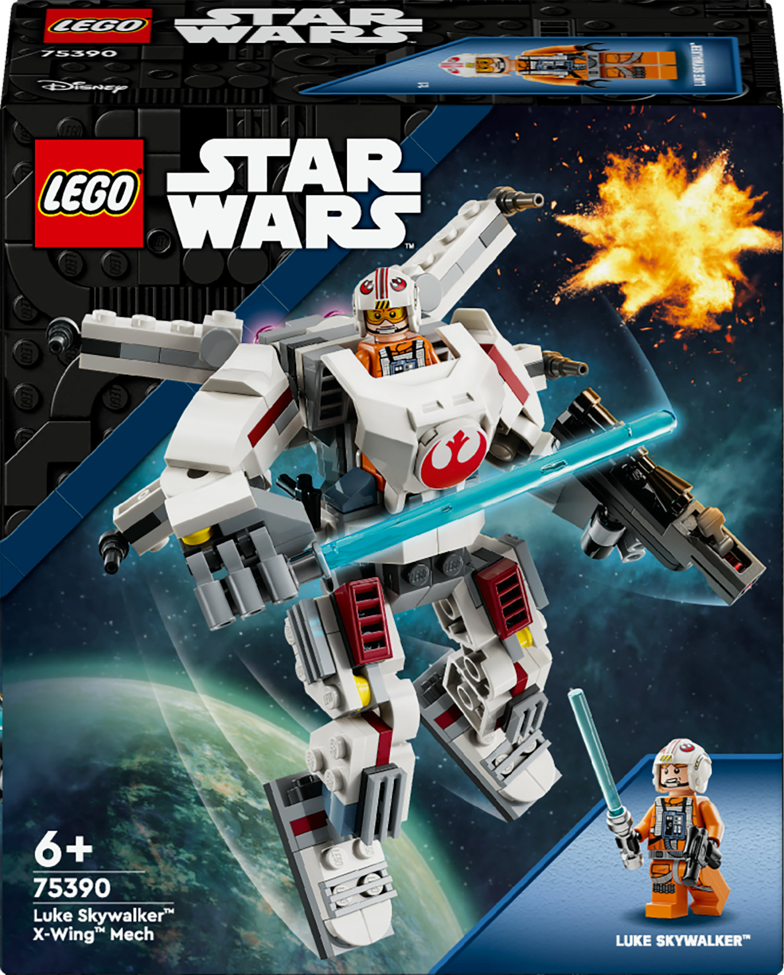 LEGO Star Wars 75390 Luke Skywalker X-Wing Mecha