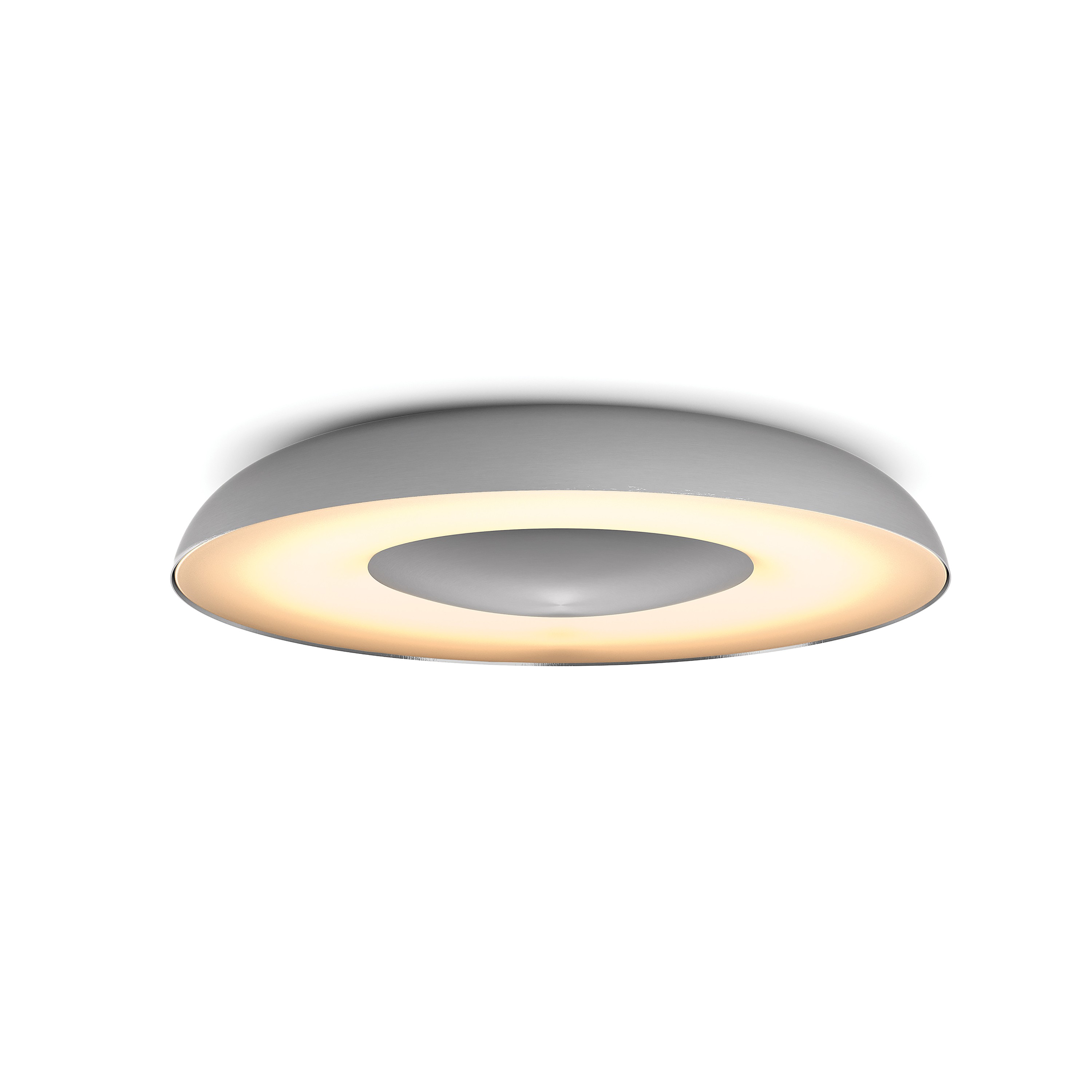 Philips Hue Plafondlamp Still Aluminium 27W White Ambiance Bluetooth met Switch