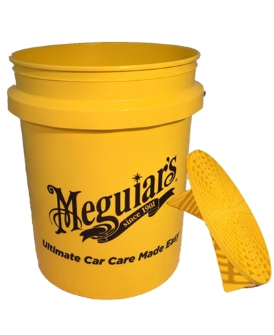 Meguiars emmer + Grit Guard