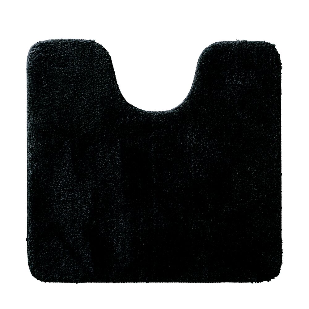 Sealskin Toiletmat Cosima 57x60 cm Zwart 100% Gerecycled Polyester
