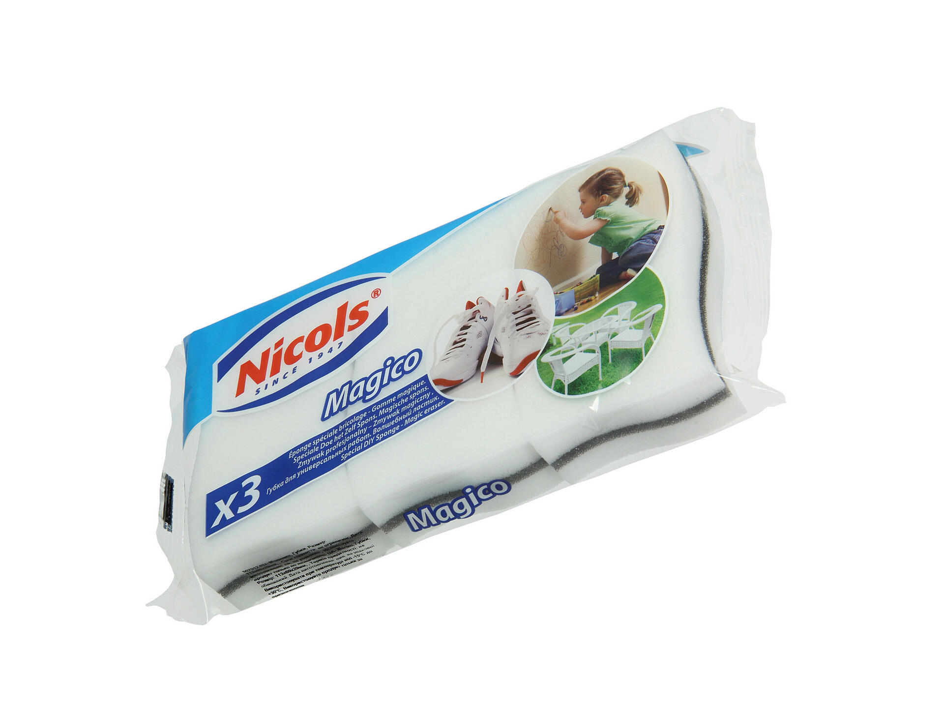 Nicols Spons Magico 3 stuks - Magische Spons