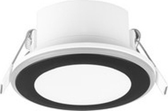 Trio Aura Inbouwspot Led Mat Zwart 8.2 cm 5W 3000K 450Lm