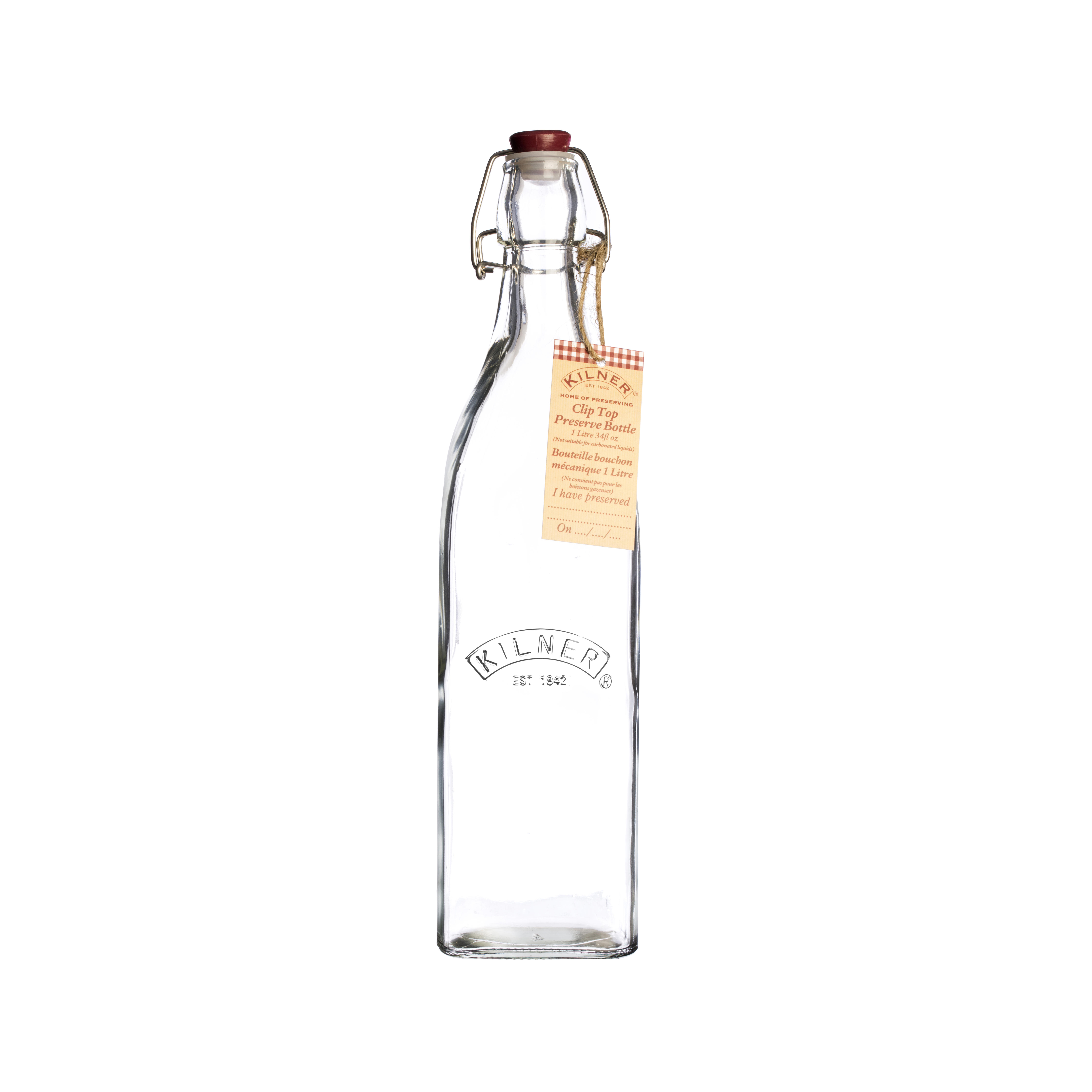 Kilner Fles 550ml met Beugelafsluiting - 6.7x27.4 cm