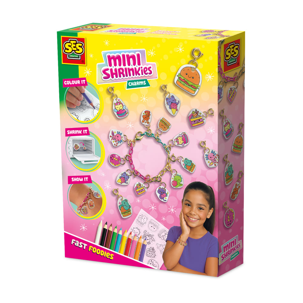 SES Mini Shrinkies Charms Fast Food