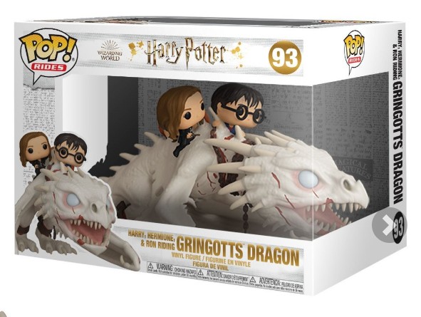 Funko Pop! Rides - Harry Potter: Harry, Ron, Hermi with Dragon 93