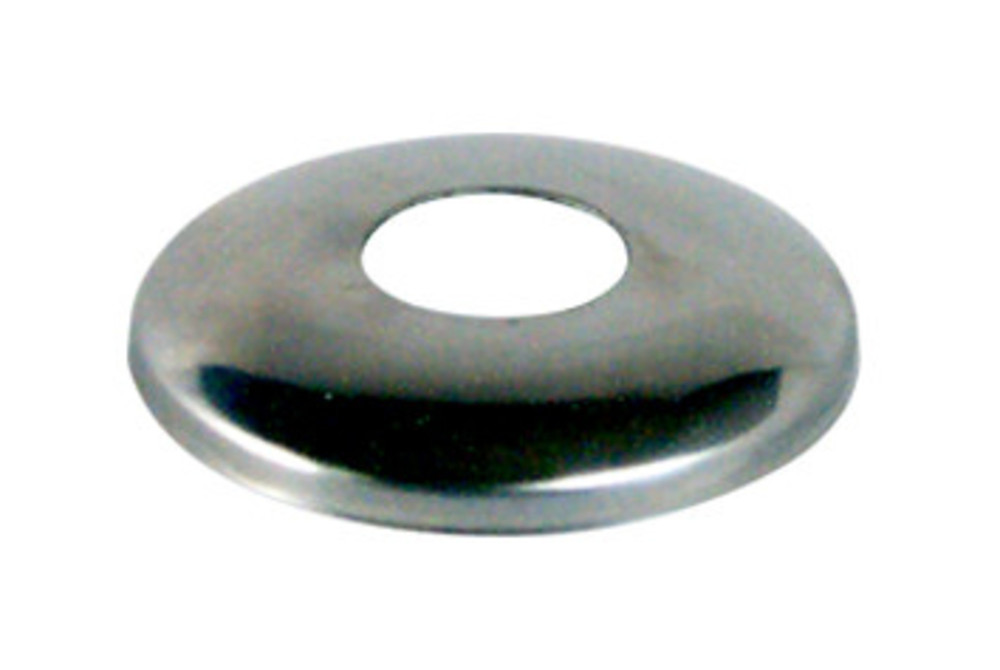 Rozet 1/2xH10mm voor Kraan Chroom