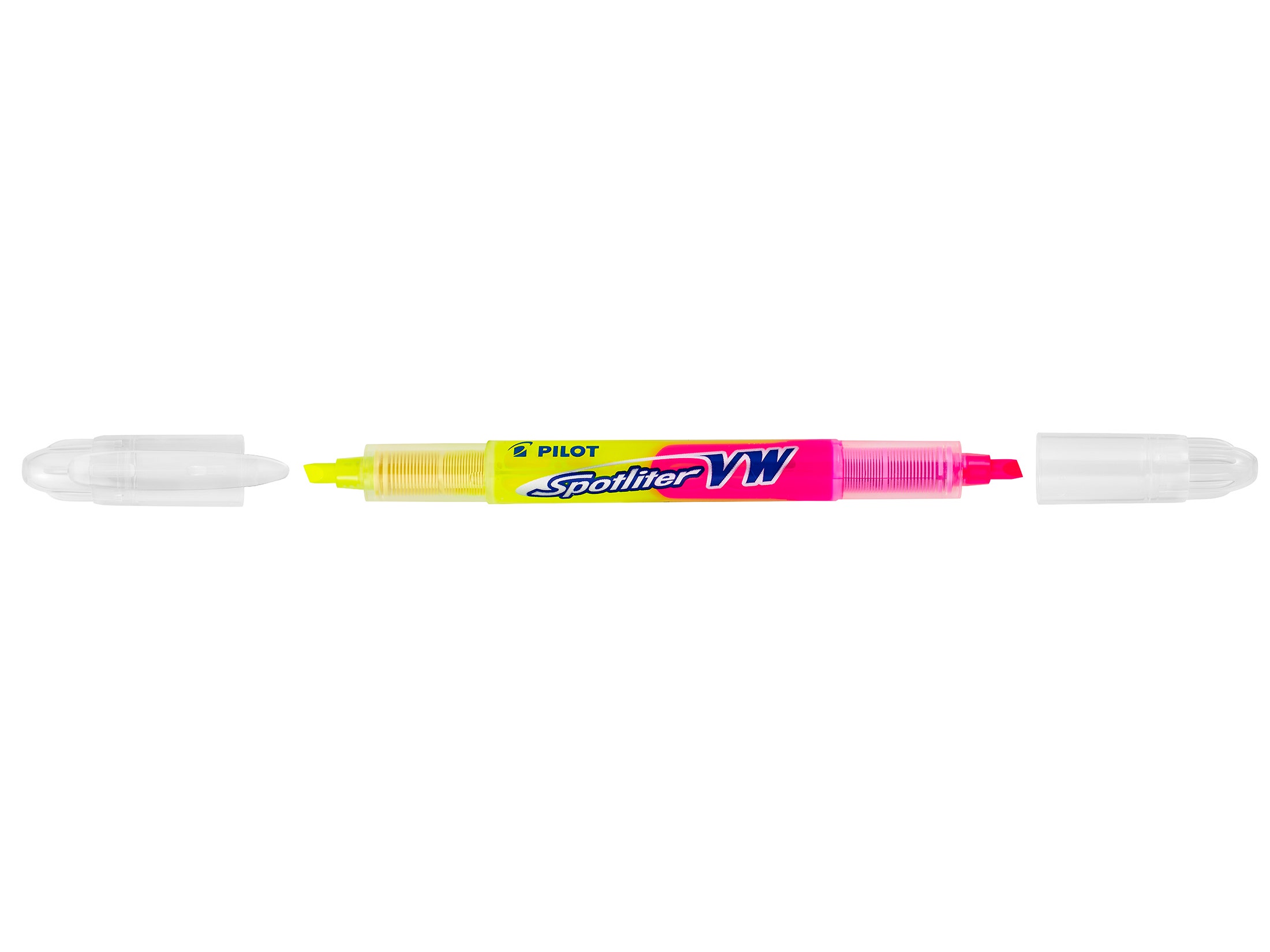 Pilot Twin Spotliter Highlighter 4.0 mm Geel-Roze