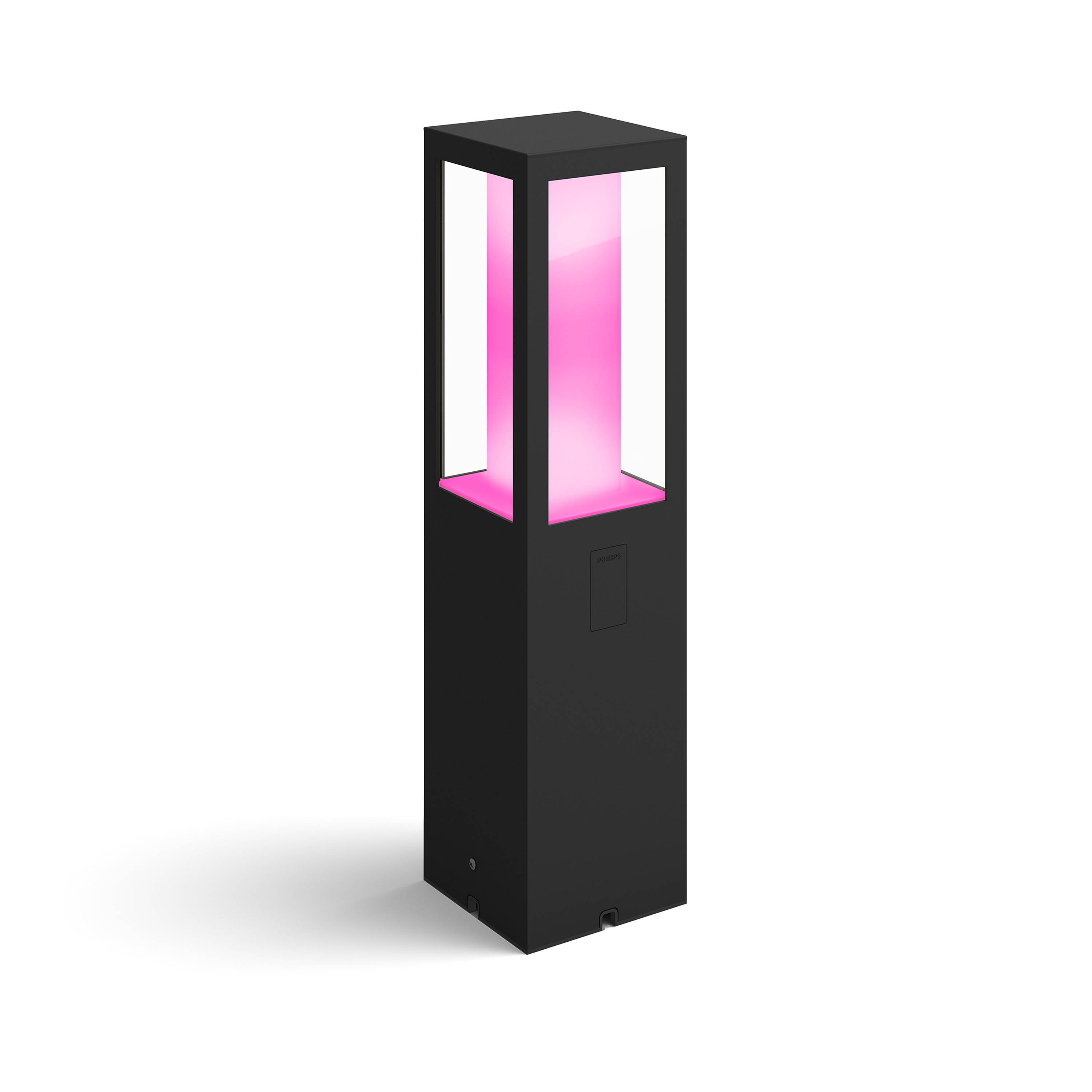 Philips Hue Tuinpaal Impress Zwart 40 cm 8W White&Color Ambiance 24V Outdoor