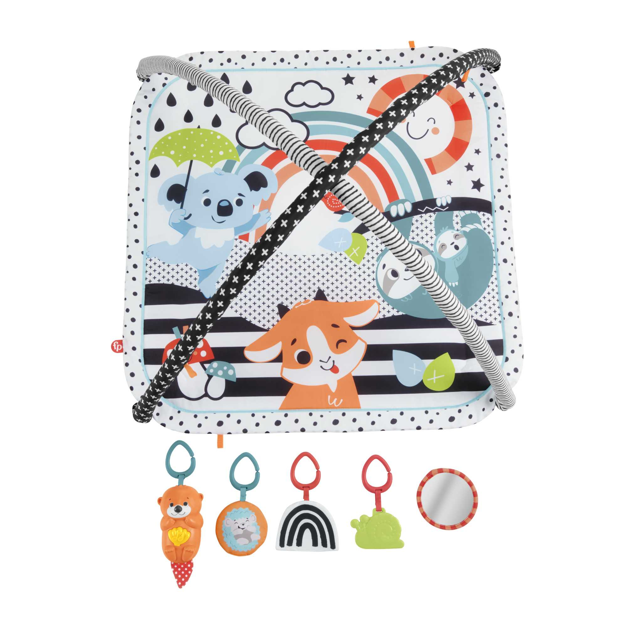 Fisher Price Glow en Grow Opp Gym 3 in 1 Gym met licht en geluid