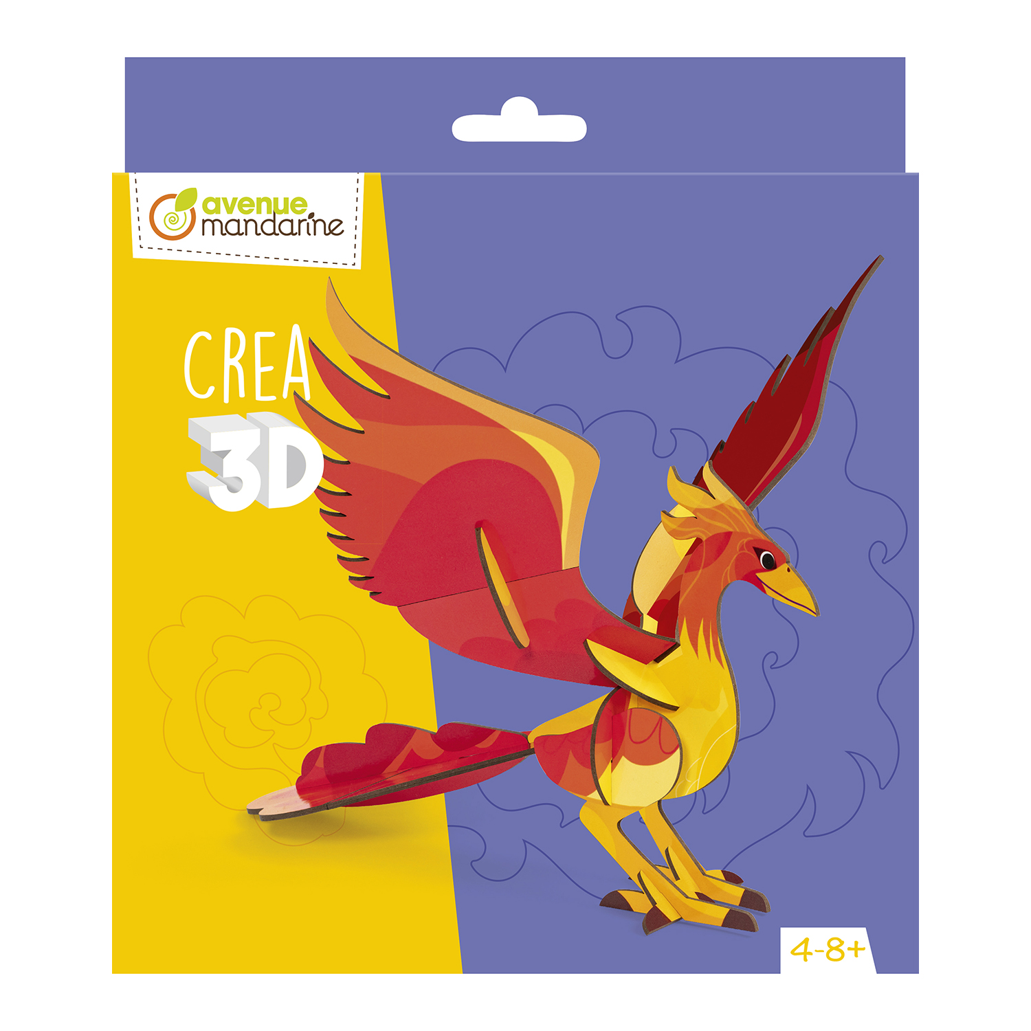 Avenue Mandarine Crea 3D Feniks 3D Puzzel