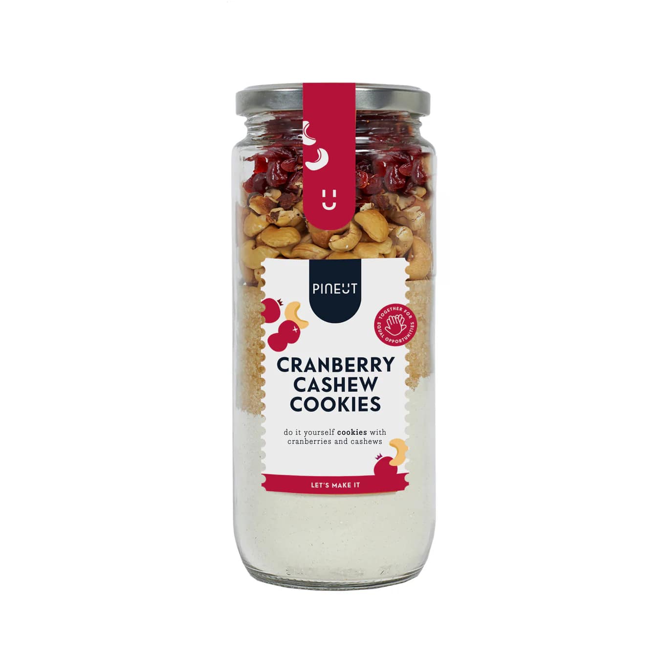 Pineut Cookies Cranberry Cashew